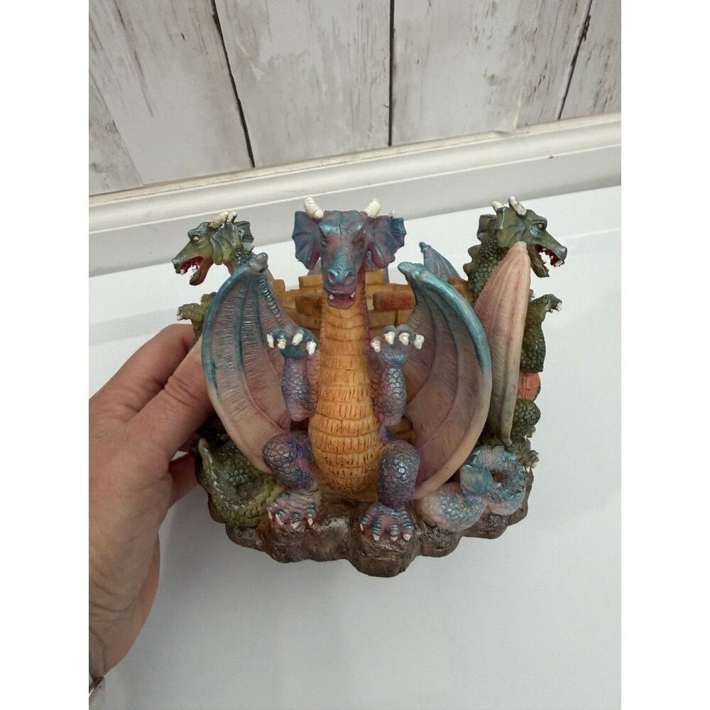 Colorful Dragon Candle Holder